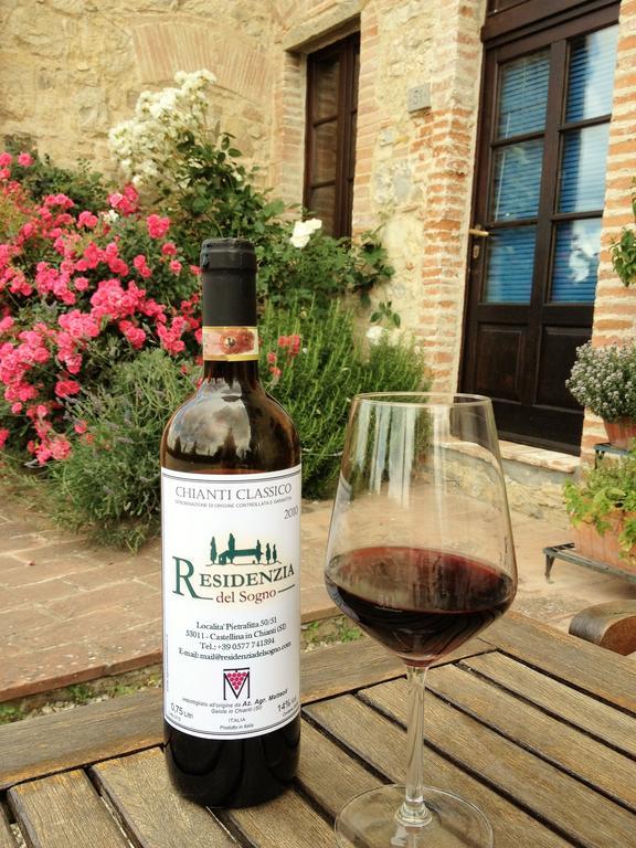 Bed and Breakfast Residenzia Del Sogno Castellina in Chianti Exterior foto